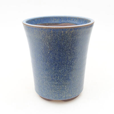 Keramische Bonsai-Schale 11,5 x 11,5 x 13 cm, Farbe blau - 1