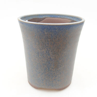 Keramische Bonsai-Schale 11,5 x 11,5 x 12,5 cm, Farbe blau - 1
