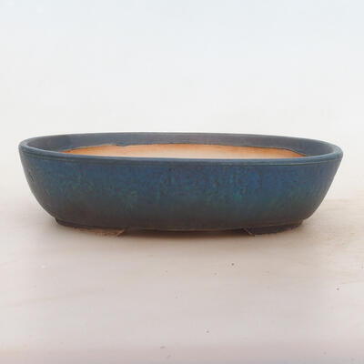 Bonsai-Schale 23 x 17,5 x 5,5 cm, Farbe blau - 1