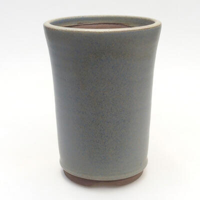 Bonsaischale aus Keramik 10 x 10 x 14 cm, Farbe blau - 1