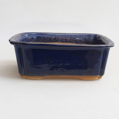 Bonsai-Schale H 50 - 16,5 x 12 x 6 cm, Blau - 1
