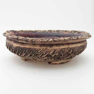 Keramik-Bonsaischale 2. Qualität - im Gasofen bei 1240 ° C gebrannt - 1