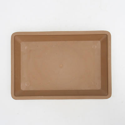 Bonsai-Untertasse Kunststoff PP-2 - Kaffee 21,5 x 14,5 x 2 cm