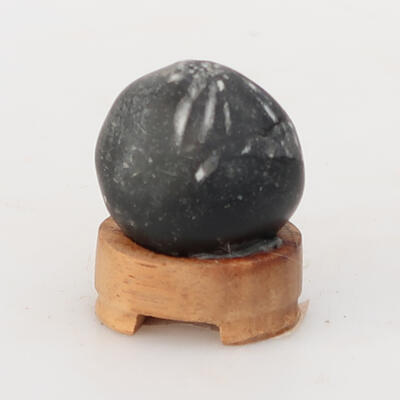 Suiseki - Stein mit DAI (Holzunterlage) - 1