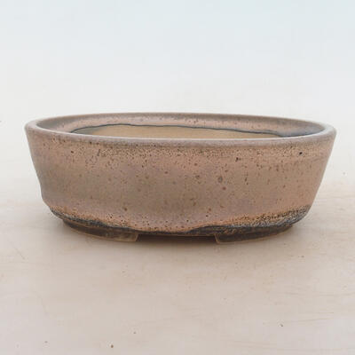 Bonsai-Schale 18 x 13 x 6 cm, grau-beige Farbe - 1