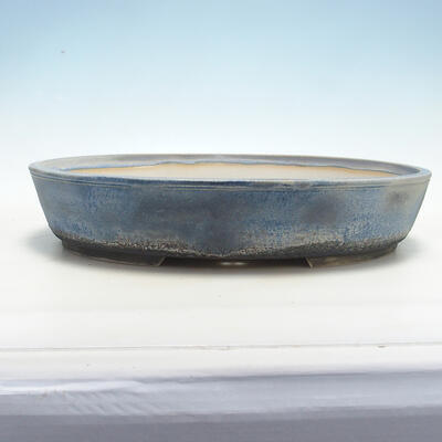 Bonsai-Schale 42,5 x 33 x 8,5 cm, Farbe blaugrau - 1