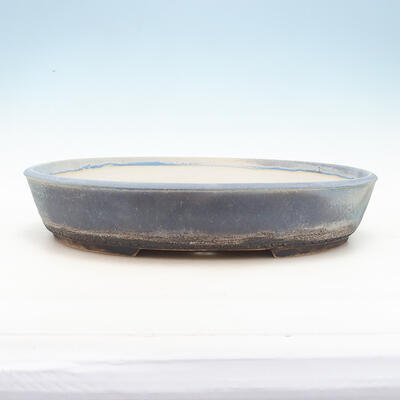 Bonsai-Schale 44,5 x 35 x 8,5 cm, Farbe blaugrau - 1