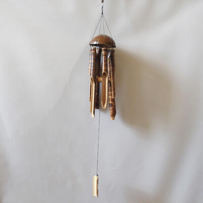 Glockenspiel aus geglühtem Bambus 80 cm - 1
