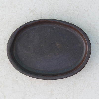 Bonsai-Wassertablett H 04 - 10 x 7,5 x 1 cm, schwarz matt - 10 x 7,5 x 1 cm - 1