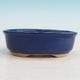 Bonsaischale aus Keramik H 04 - 10 x 7,5 x 3,5 cm, blau - 10 x 7,5 x 3,5 cm - 1/3