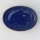 Bonsai-Wassertablett H 04 - 10 x 7,5 x 1 cm, blau - 10 x 7,5 x 1 cm - 1/2