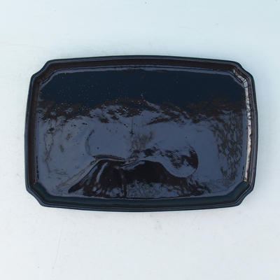 Bonsai-Wassertablett H 07p - 27 x 18 x 2 cm, schwarz - 27 x 18 x 2 cm - 1