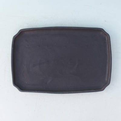 Bonsai-Wassertablett H 07p - 27 x 18 x 2 cm, schwarz matt - 27 x 18 x 2 cm - 1