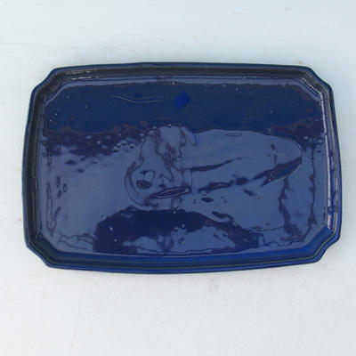 Bonsai-Wassertablett H 07p - 27 x 18 x 2 cm, blau - 27 x 18 x 2 cm - 1