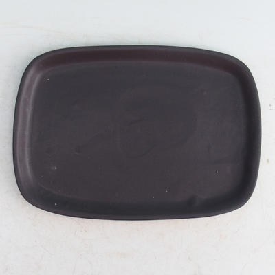 Bonsai-Wassertablett H 08 - 23 x 16 x 1,5 cm, schwarz matt - 23 x 16 x 1,5 cm - 1