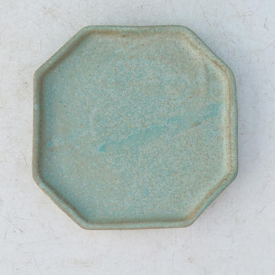 Bonsai Tablett 13 - 11 x 11 x 1,5 cm, grün - 11 x 11 x 1,5 cm - 1