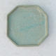 Bonsai Tablett 13 - 11 x 11 x 1,5 cm, grün - 11 x 11 x 1,5 cm - 1/2