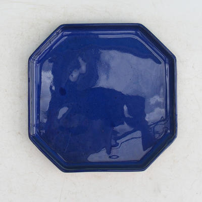 Bonsai Tablett 14 - 17,5 x 17,5 x 1,5 cm, blau - 17,5 x 17,5 x 1,5 cm - 1
