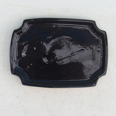 Bonsai-Wasserschale H 17 - 14 x 10 x 1 cm, schwarz - 14 x 10 x 1 cm - 1