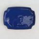 Bonsai-Wasserschale H 17 - 14 x 10 x 1 cm, blau - 14 x 10 x 1 cm - 1/2