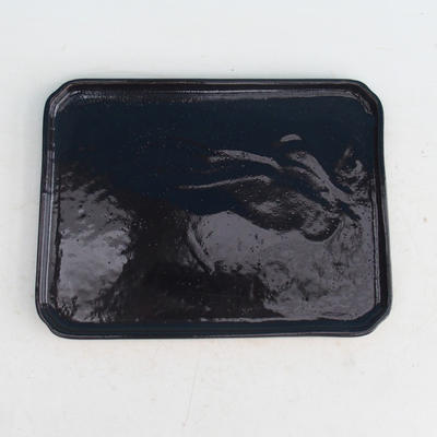 Bonsai-Wassertablett H 20 - 26,5 x 20 x 1,5 cm, schwarz - 26,5 x 20 x 1,5 cm - 1