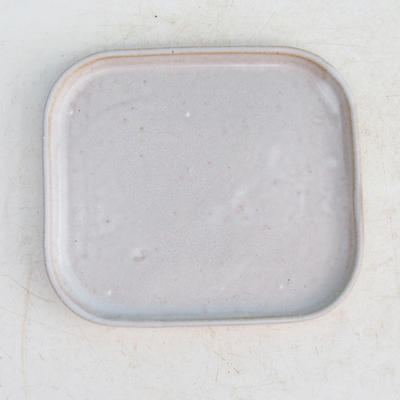 Bonsai Tablett P 37 - 14 x 13 x 1 cm, weiß - 14 x 13 x 1 cm - 1