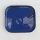 Bonsai Tablett P 37 - 14 x 13 x 1 cm, blau - 14 x 13 x 1 cm - 1/2