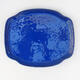 Bonsai-Untertasse aus Keramik H 55 - 29 x 24 x 2 cm, Blau - 1/3