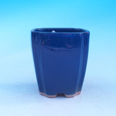 Keramische Bonsai Schüssel - Kaskade, blau - 1
