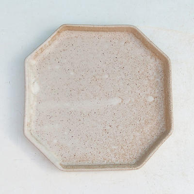 Bonsai Tablett 13 - 11 x 11 x 1,5 cm, beige - 11 x 11 x 1,5 cm - 1