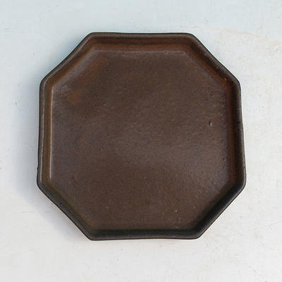 Bonsai Tablett 13 - 11 x 11 x 1,5 cm, braun - 11 x 11 x 1,5 cm - 1