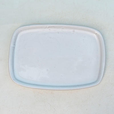 Bonsai-Wassertablett H 02 - 17 x 12 x 1 cm, weiß - 17 x 12 x 1 cm - 1