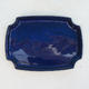 Bonsai-Wasserschale H 03 - 16,5 x 11,5 x 1 cm, blau - 16,5 x 11,5 x 1 cm - 1/3