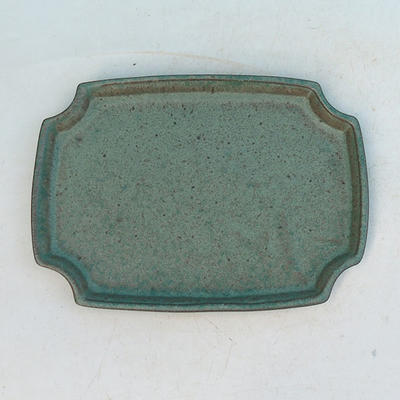 Bonsai-Wasserschale H 03 - 16,5 x 11,5 x 1 cm, grün - 16,5 x 11,5 x 1 cm - 1