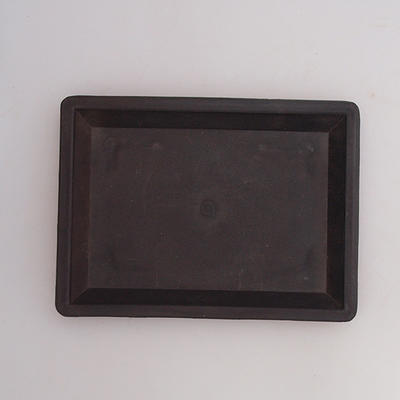 Bonsai-Untertasse Kunststoff PP-1 - 15 x 11 x 1,8 cm, schwarz