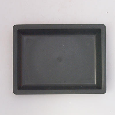 Bonsai-Untertasse Kunststoff PP-3 - 11 x 8 x 1,5 cm, grün