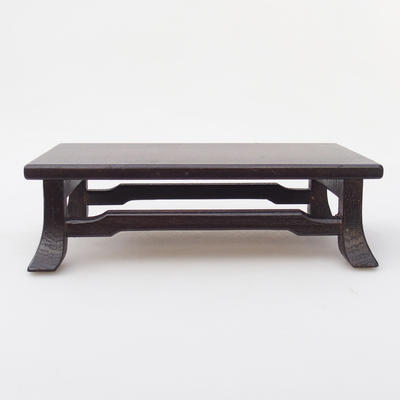 Holztisch unter dem Bonsai braun 20 x 11 x 5,5 cm - 1