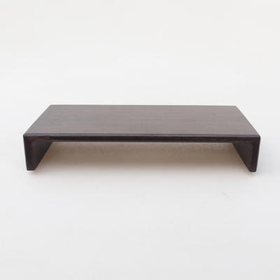 Holztisch unter dem Bonsai braun 18,5 x 10 x 3 cm - 1