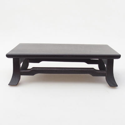 Holztisch unter dem Bonsai braun 20 x 13,5 x 5,5 cm - 1
