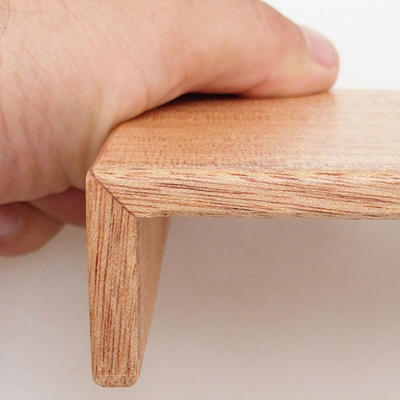 Holztisch unter Bonsai braun 17 x 10 x 3,5 cm - 2