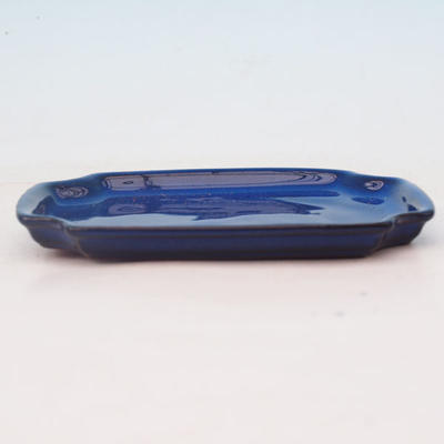 Bonsai Tablett H 01 - 11,5 x 8,5 x 1 cm, blau - 11,5 x 8,5 x 1 cm - 2