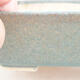 Keramische Bonsai-Schale 17,5 x 14,5 x 5 cm, Farbe blau - 2/3