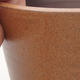 Keramische Bonsai-Schale 10 x 10 x 9,5 cm, Farbe braun - 2/3