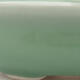 Keramik-Bonsaischale 9 x 6,5 x 3 cm, Farbe grün - 2/3