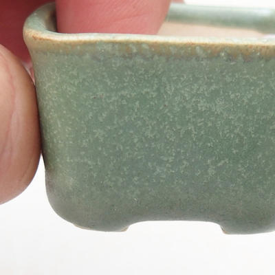 Mini Bonsai Schüssel 4 x 3,5 x 2 cm, Farbe grün - 2