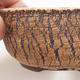 Keramik Bonsai Schüssel 13 x 13 x 5,5 cm, Farbe rissig - 2/4