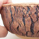 Keramische Bonsai-Schale 20,5 x 20,5 x 6,5 cm, rissige Farbe - 2/4