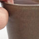 Keramik Bonsai Schüssel 10 x 10 x 13 cm, Farbe braun - 2/3