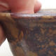 Keramik Bonsai Schüssel 15 x 12 x 4 cm, Farbe braun - 2/4