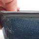 Keramische Bonsai-Schale 13 x 10 x 5,5 cm, braun-blaue Farbe - 2/4